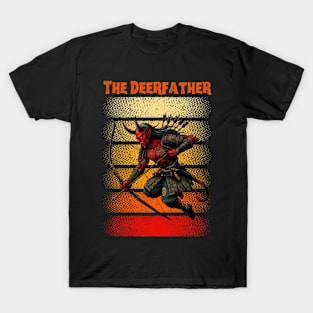 The deer father hunting devil T-Shirt